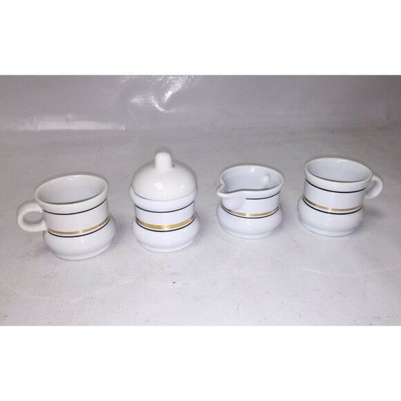 WAECHTERSBACH Tea Coffee Set Western Germany Mugs Cream Sugar - Picture 11 of 11